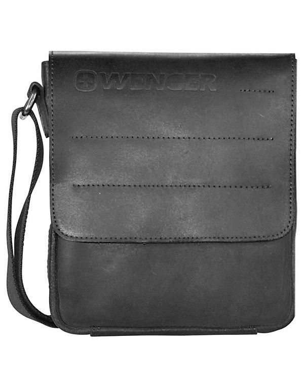 Wenger Street Hunter Umhängetasche Leder 20 cm