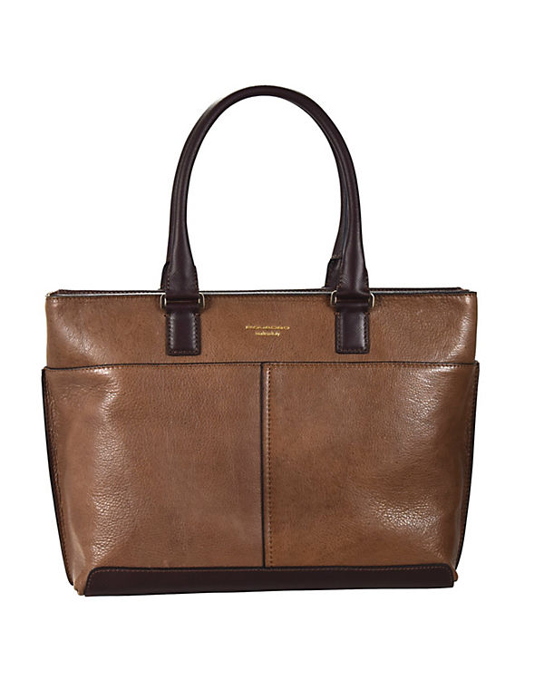 Piquadro Archimede Shopper Tasche Leder 35 cm