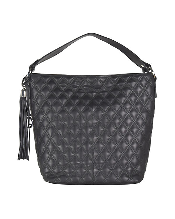 L. Credi Pigalle Schultertasche Leder 27 cm