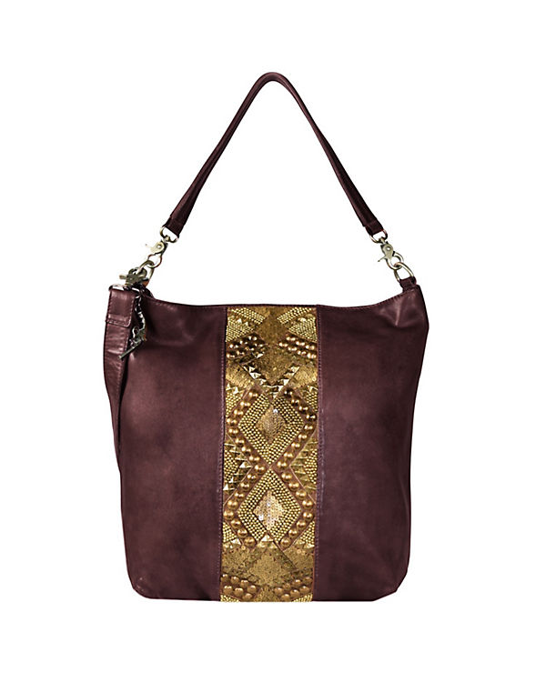 Billy the Kid Zari Shopper Tasche Leder 37 cm
