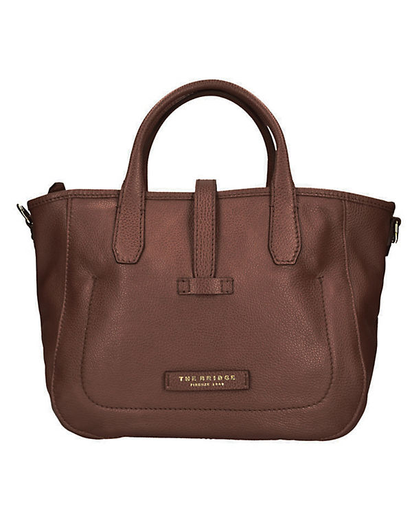 The Bridge Plume Soft Donna Shopper Leder 31 cm