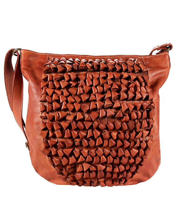 Greenburry Loops Umhängetasche Amy Leder 34 cm
