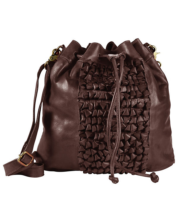 Greenburry Loops Beuteltasche Alicia Leder 32 cm