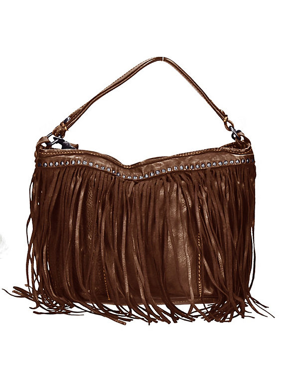 Campomaggi Glicine Schultertasche Leder 23 cm