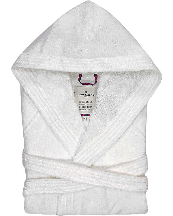 Velours Kapuzen Bademantel