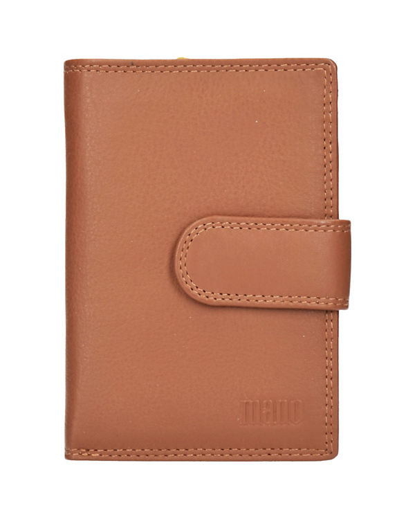 mano Multicolorus Geldbörse Leder 10 cm
