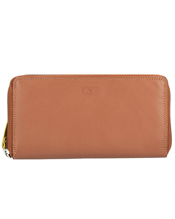 mano Multicolorus Geldbörse Leder 19 cm