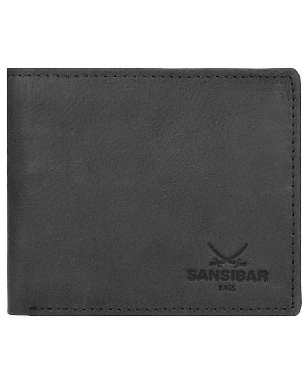 Sansibar Saturnus Geldbörse Leder 11 cm