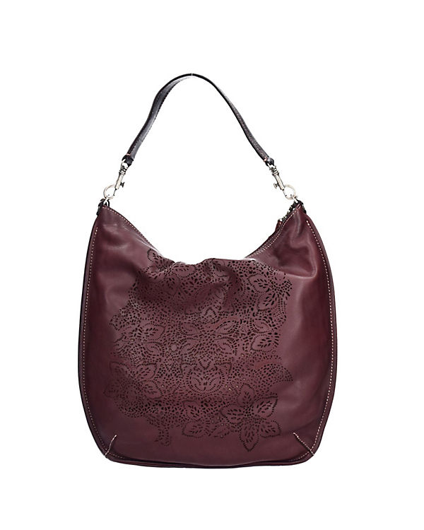 Caterina Lucchi Schultertasche Leder 36 cm