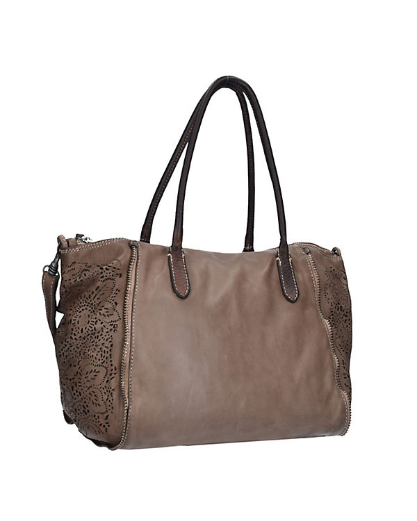 Caterina Lucchi Schultertasche Leder 31 cm