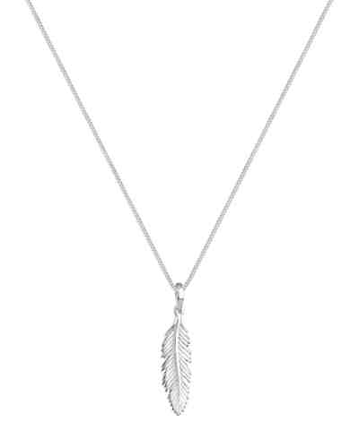 Elli Halskette Feder Boho Gypsy Festival 925 Sterling Silber 2