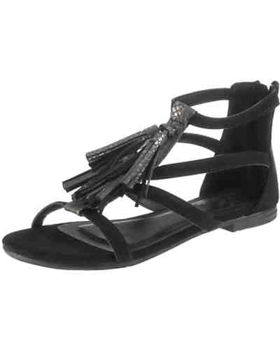 Lanessa Metallic Fringes Sandal Riemchensandalen