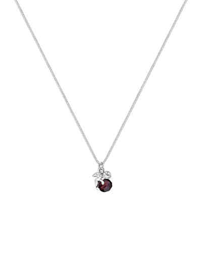 Halskette Schutzengel Swarovski® Kristall Sterling Silber 2