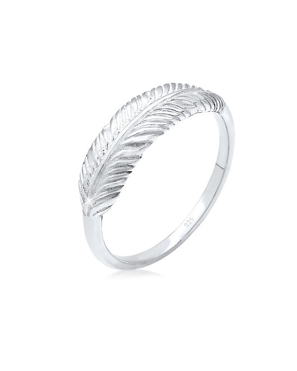 Elli Ring Flügel Feder Trend 925 Silber