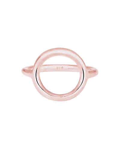 Elli Ring Kreis Rund Geo Statement 925 Sterling Silber 2
