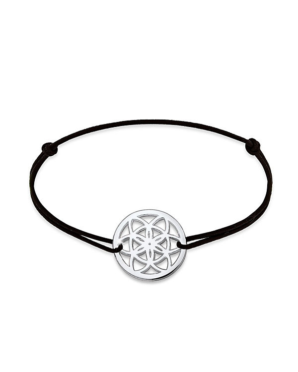 Armband Ornament Lebensblume Floral 925 Silber