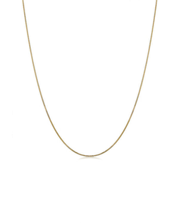Halskette Basic-Kette 585 Gelbgold