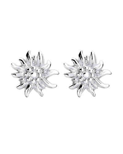 Ohrringe *WIESN SPECIAL* Edelweiss Filigran 925 Silber 2