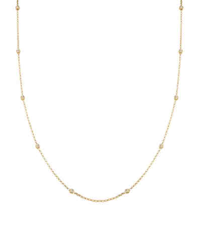Halskette Solitär Basic Swarovski® Kristalle 925 Silber 2