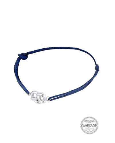 Armband Brezel Wiesn Swarovski® Kristalle 925 Silber 2