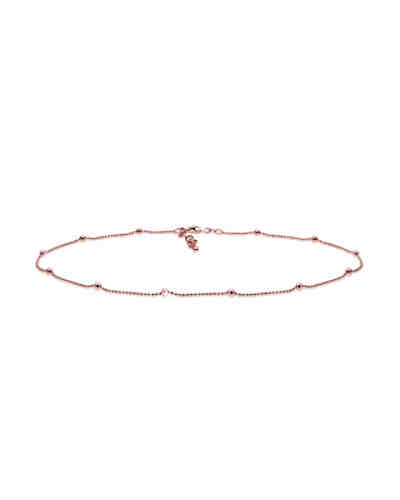 Halskette Basic Choker Kugeln 925 Sterling Silber