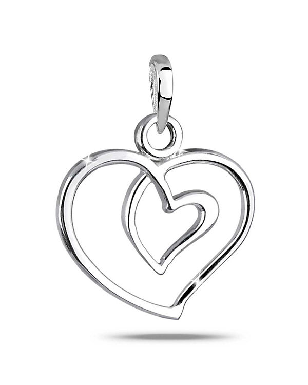Anhänger Herz Liebe 925 Sterling Silber