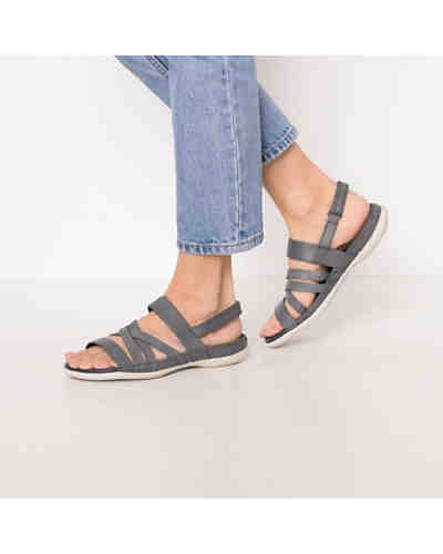 Flash Warm Grey Metallic/Moon Rock Le/Cl Klassische Sandalen 2