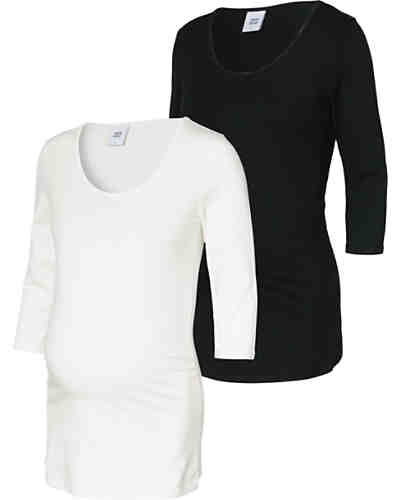 Umstandslangarmshirts MLLEA Doppelpack, Organic Cotton