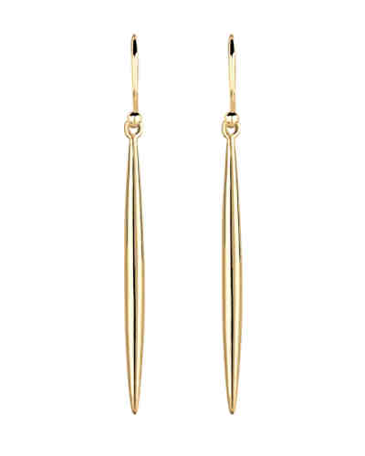 Ohrringe Geo Stab Minimal Basic 925 Sterling Silber 2