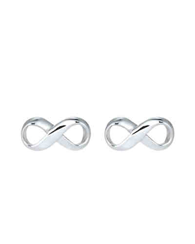 Ohrringe Infinity Unendlichkeit Symbol 925 Silber 2