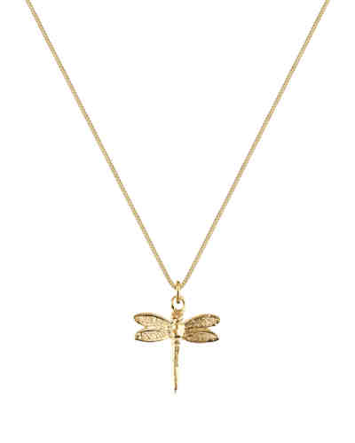 Goldhimmel Halskette Libelle 925 Sterling Silber 2