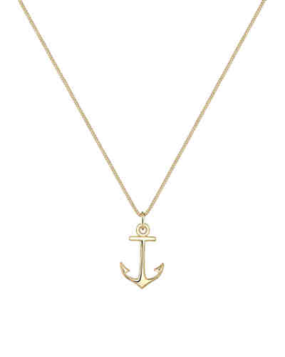 Halskette Anker Meer Strand Trend 925 Sterling Silber 2