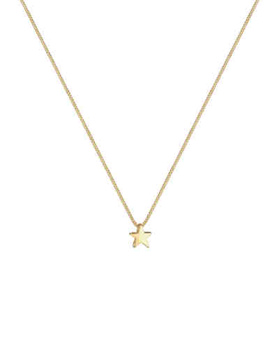 Goldhimmel Halskette Stern Astro Himmel 925 Sterling Silber 2