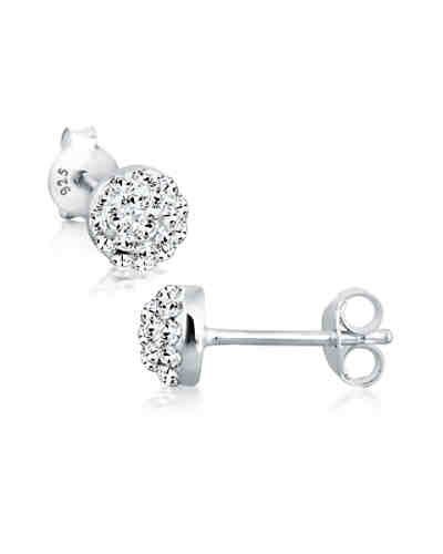 Ohrringe Basic Swarovski® Kristalle Filigran 925 Silber