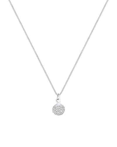 Halskette Kugel Swarovski® Kristalle 925 Sterling Silber 2