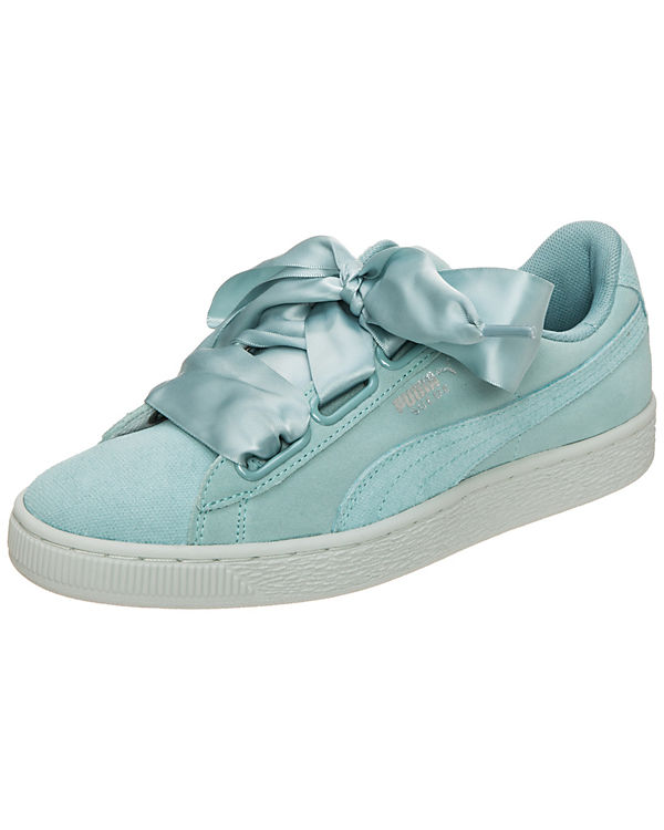 Suede Heart Pebble Sneakers Low