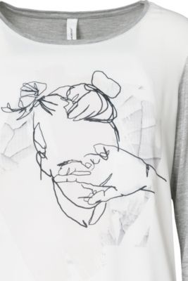 Soyaconcept grau grau Soyaconcept Langarmshirt Langarmshirt Soyaconcept rz0qrPTS4