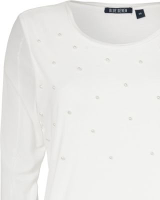 BLUE Langarmshirt offwhite offwhite SEVEN SEVEN Langarmshirt BLUE SEVEN Langarmshirt offwhite BLUE pqgwHtxtTf